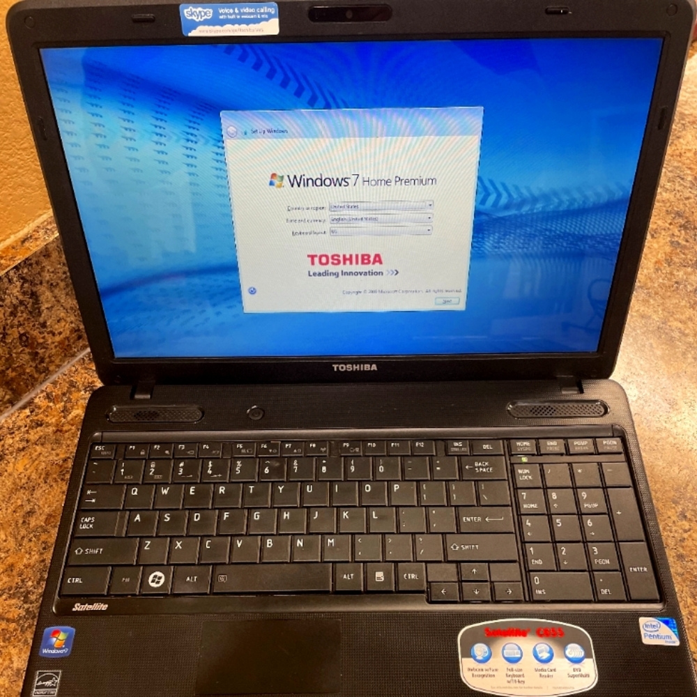 Toshiba laptop